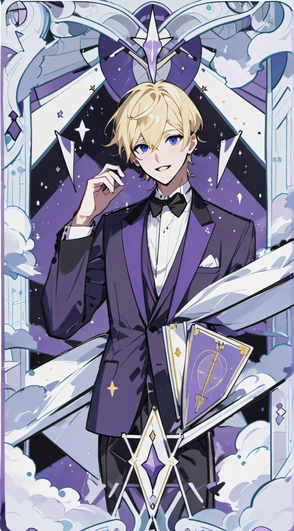 ai character: Pierce background