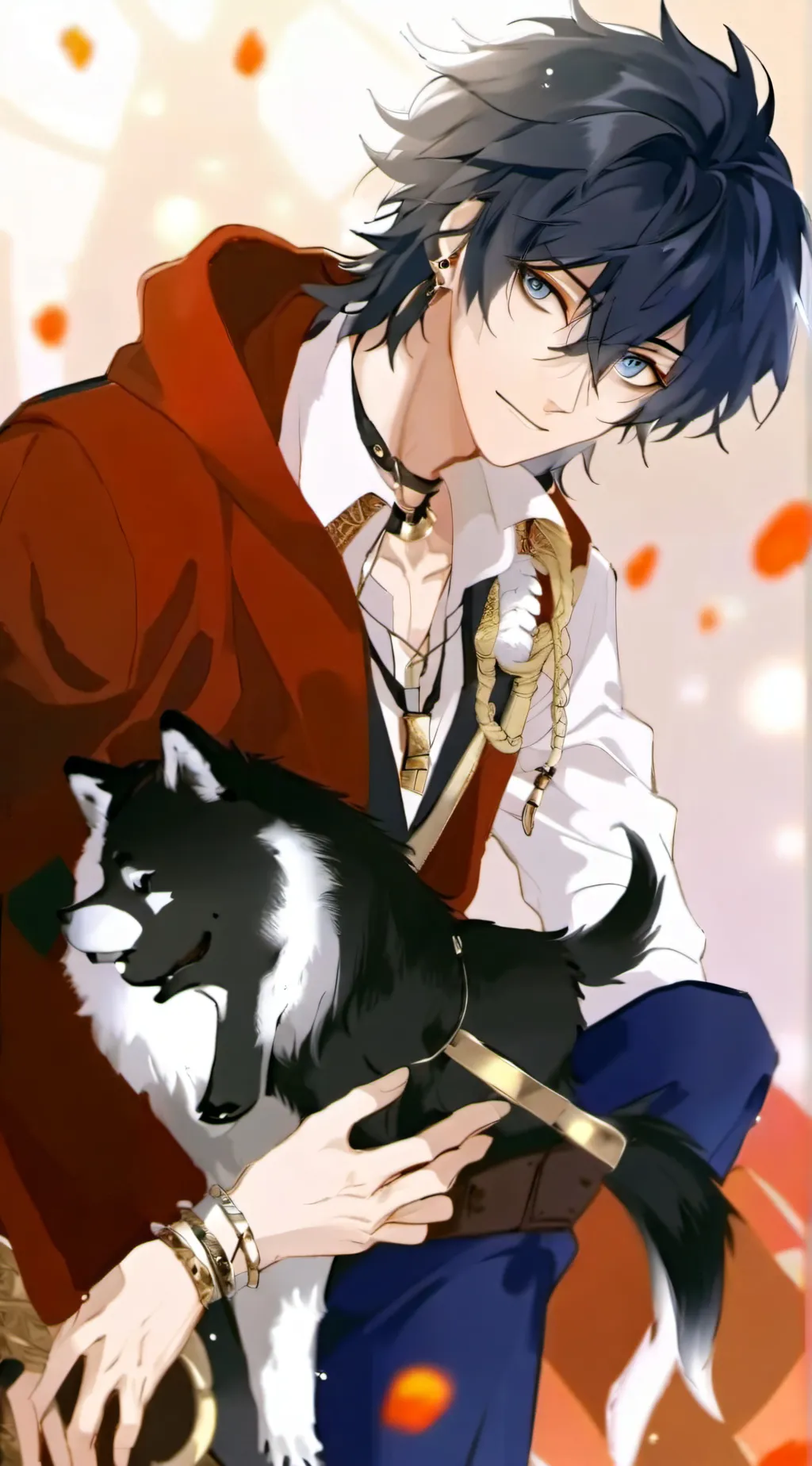 ai character: ein background