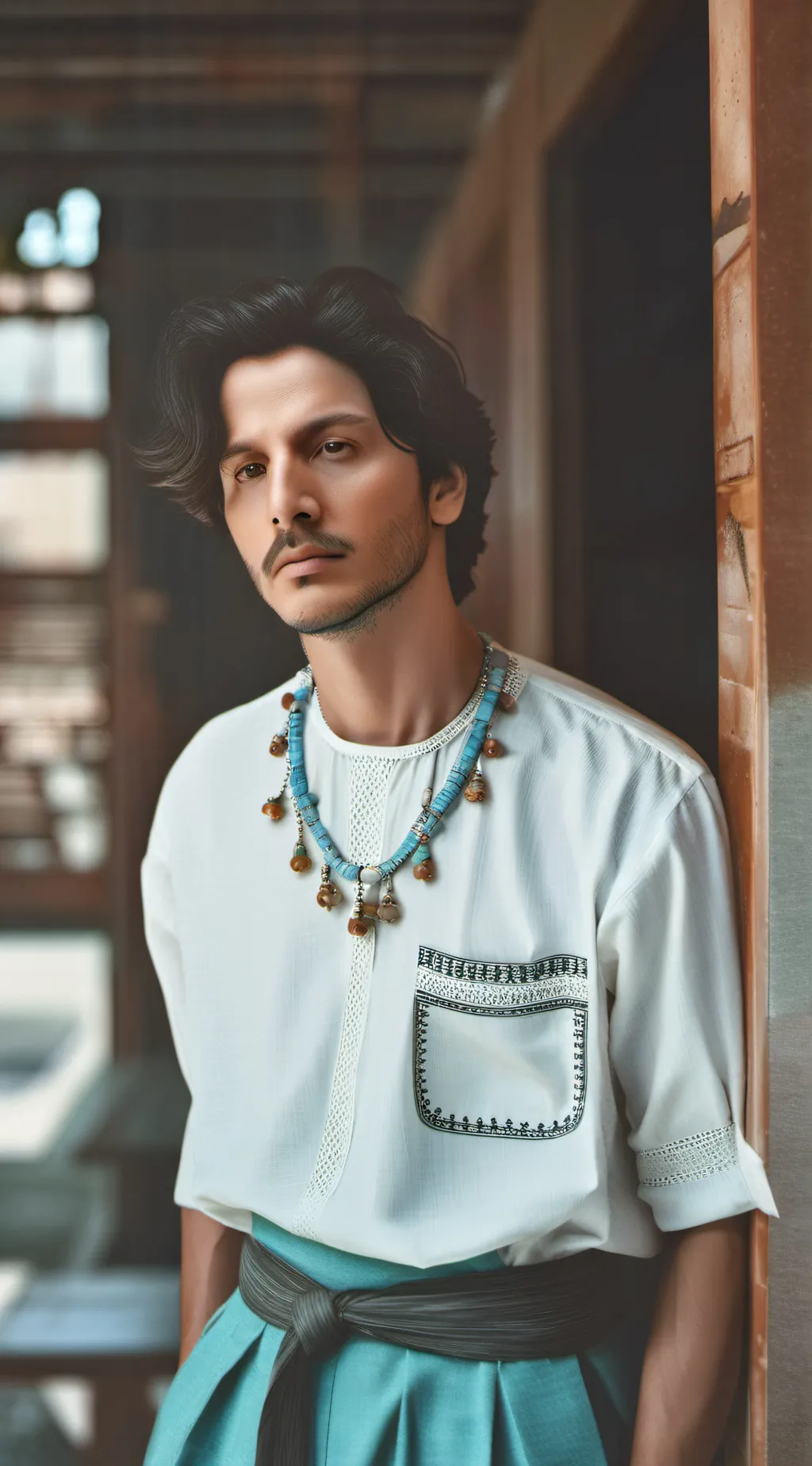 ai character: regulus black background