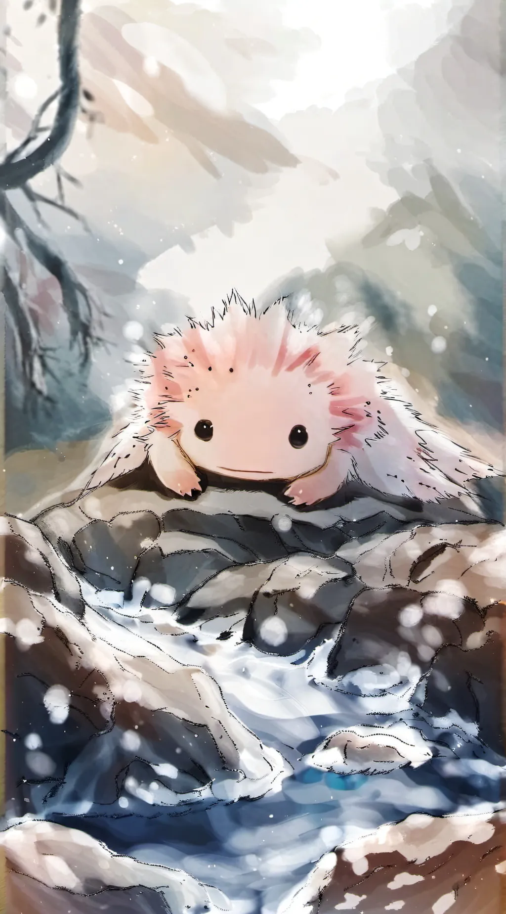 ai character: i not starzncloudz background