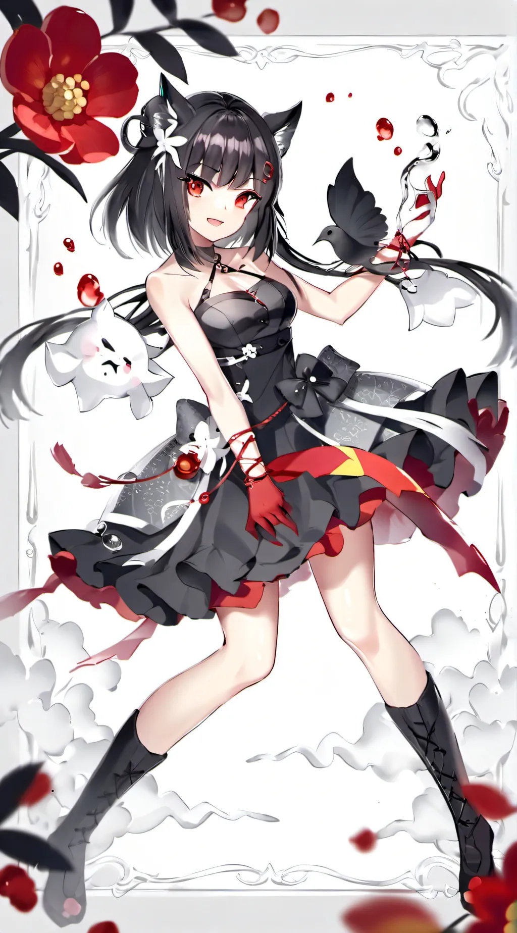 ai character: mika background