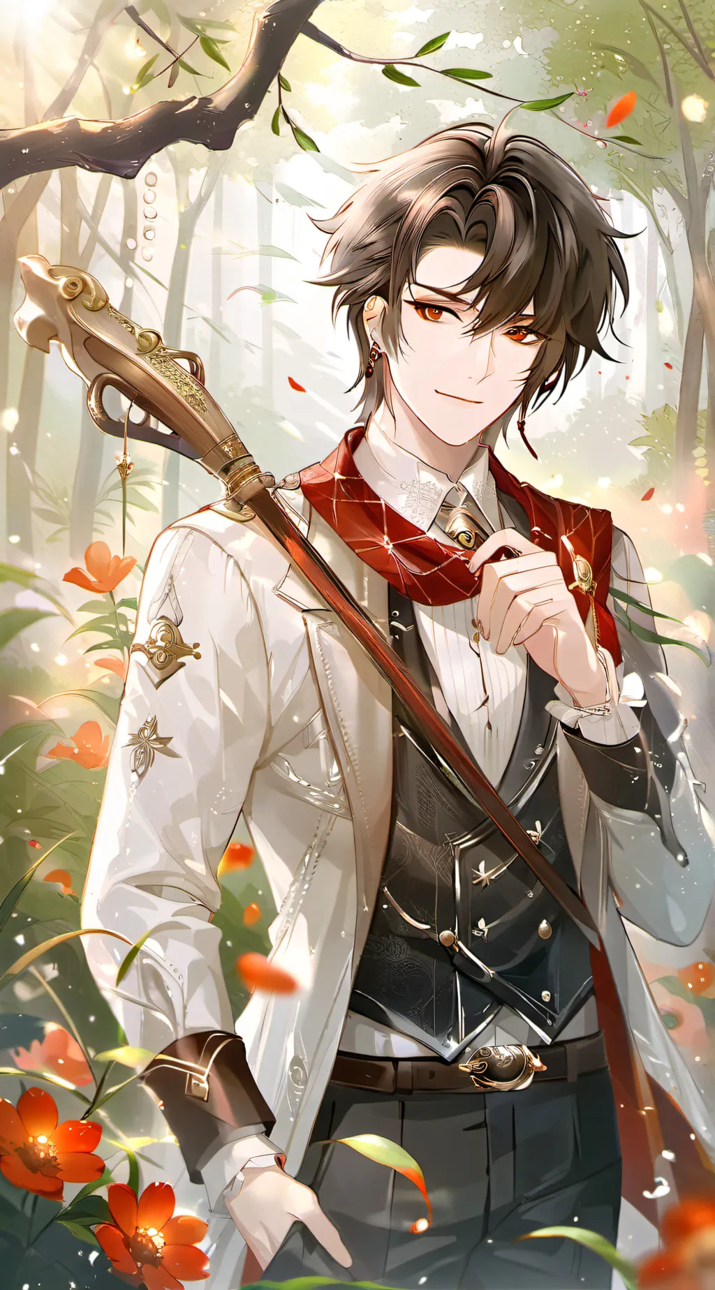 ai character: all boys school  background