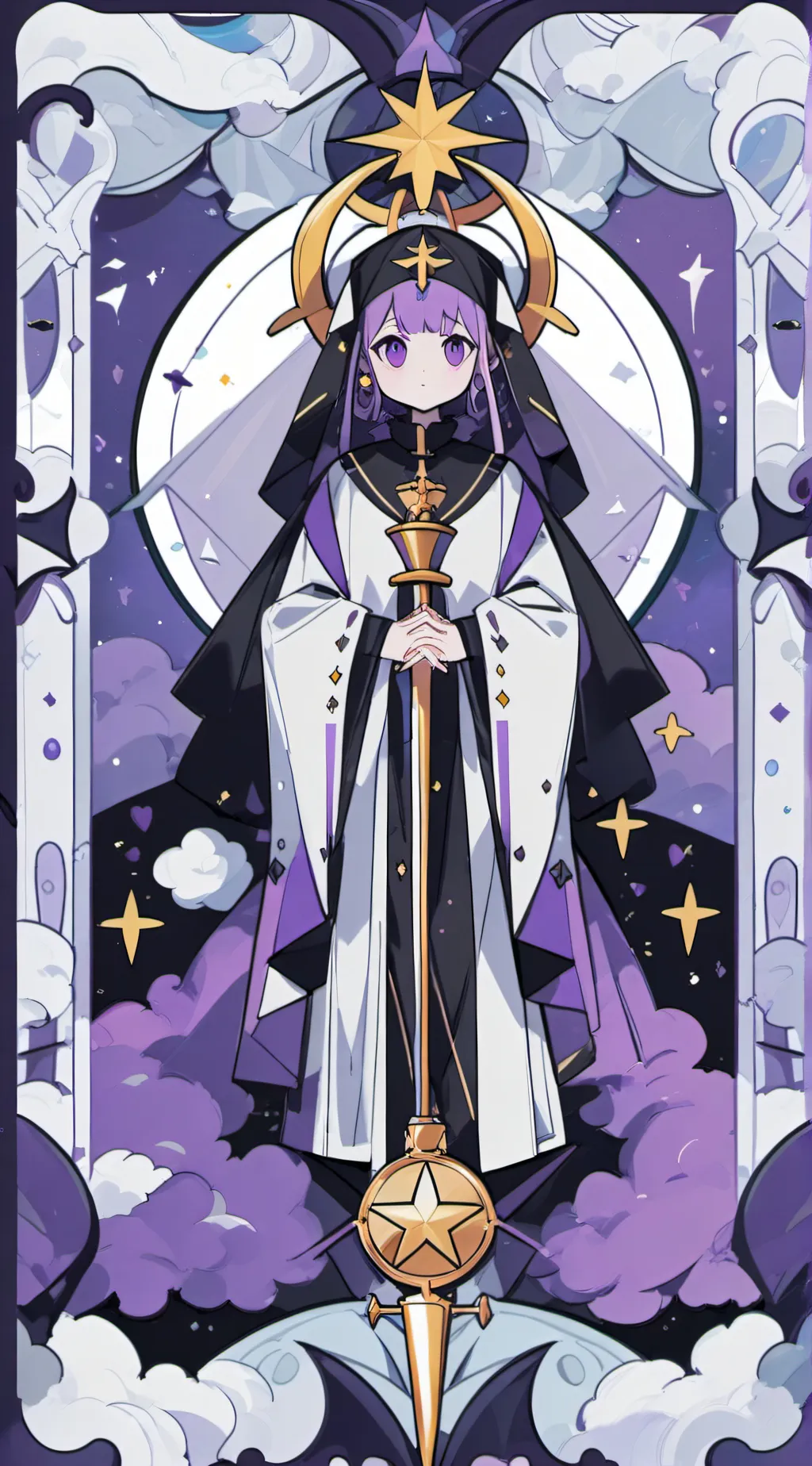 ai character: crazy spirit background