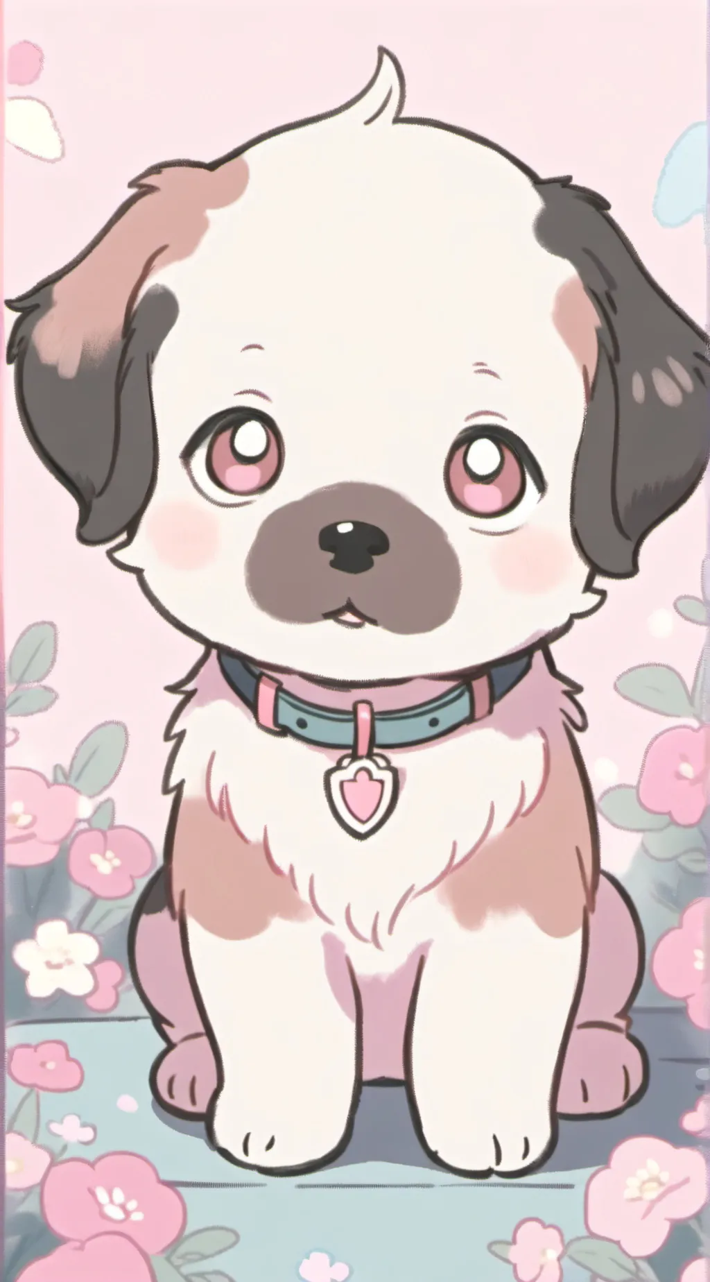 ai character: UR PUPPY! background