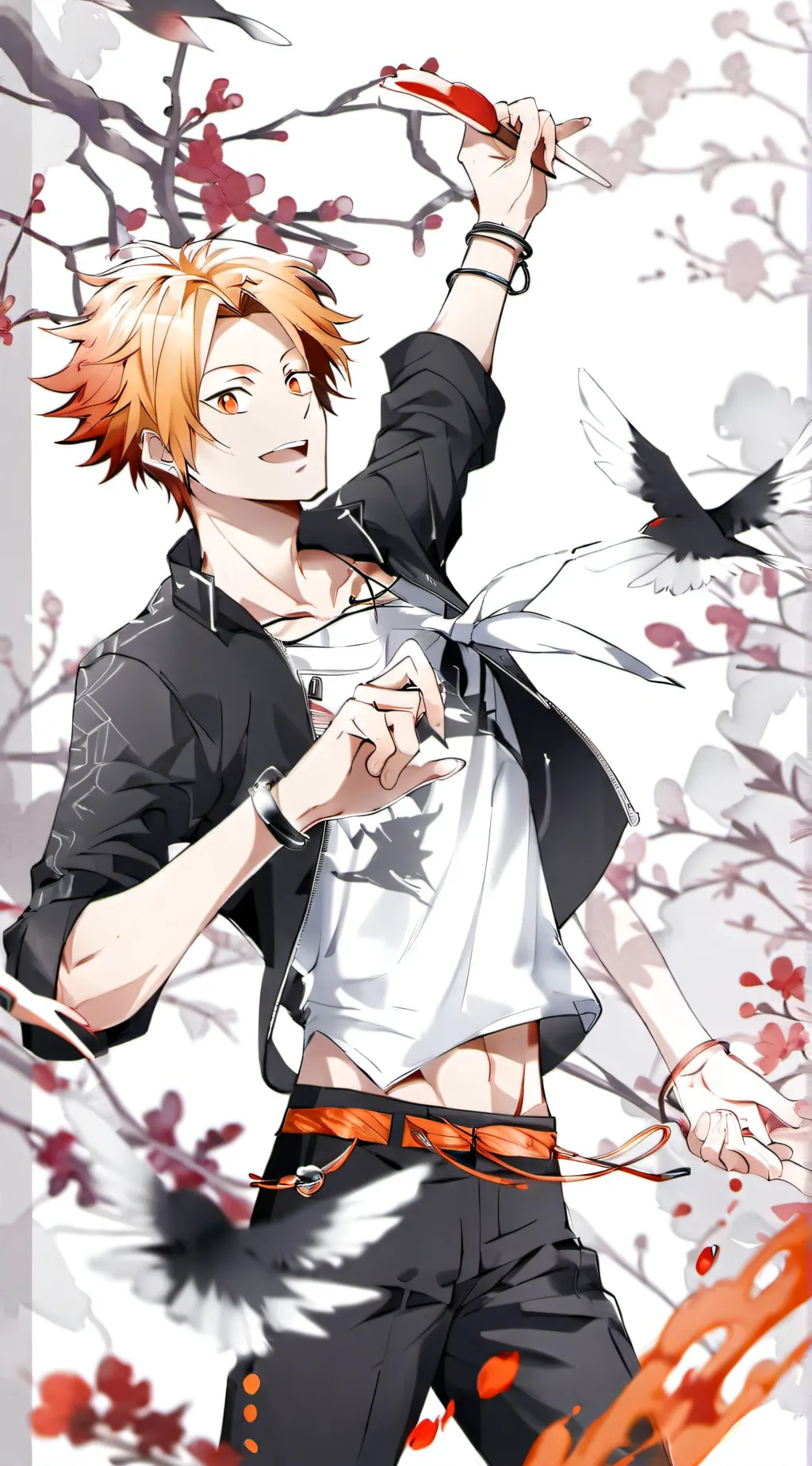 ai character: Denki background