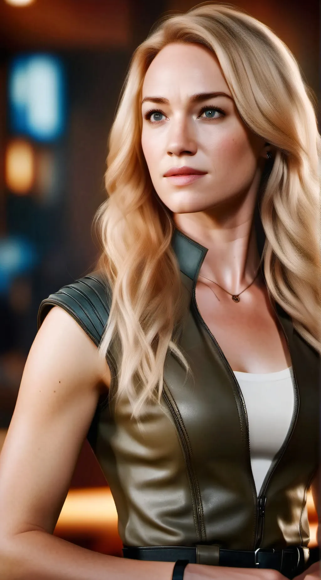 ai character: Sara Lance  background