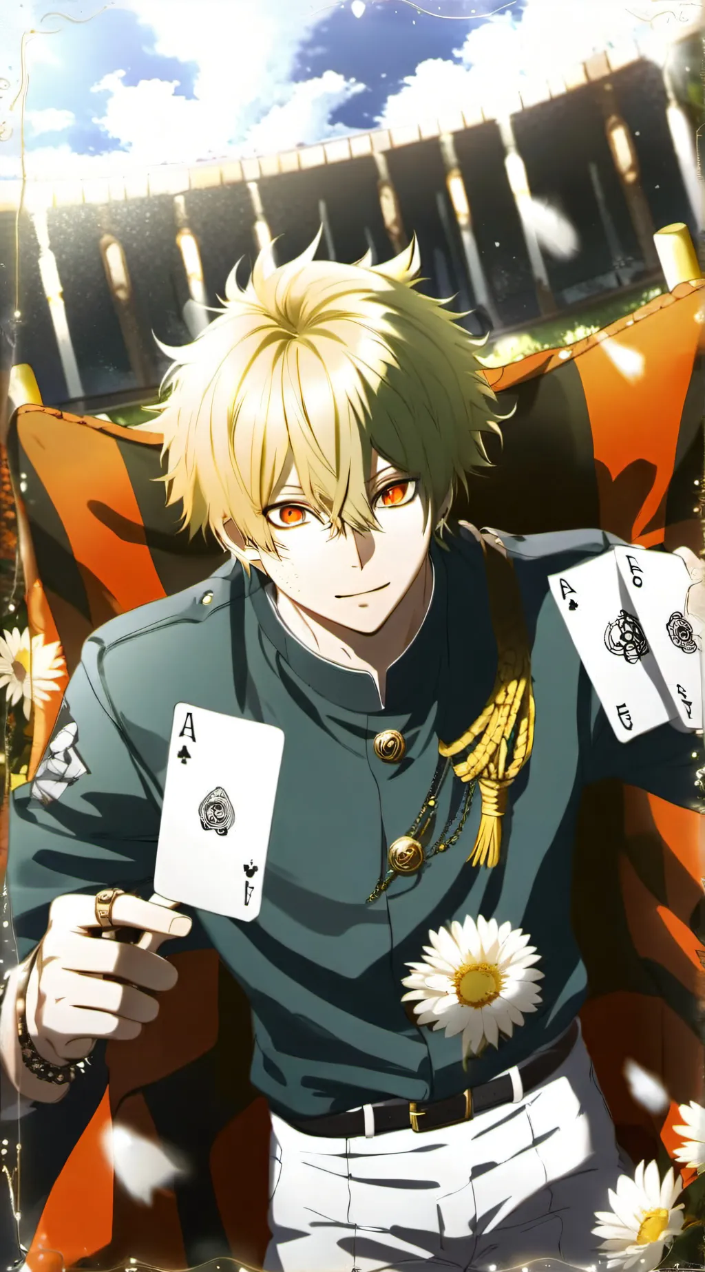 ai character: MHA DARE GON WRONG background