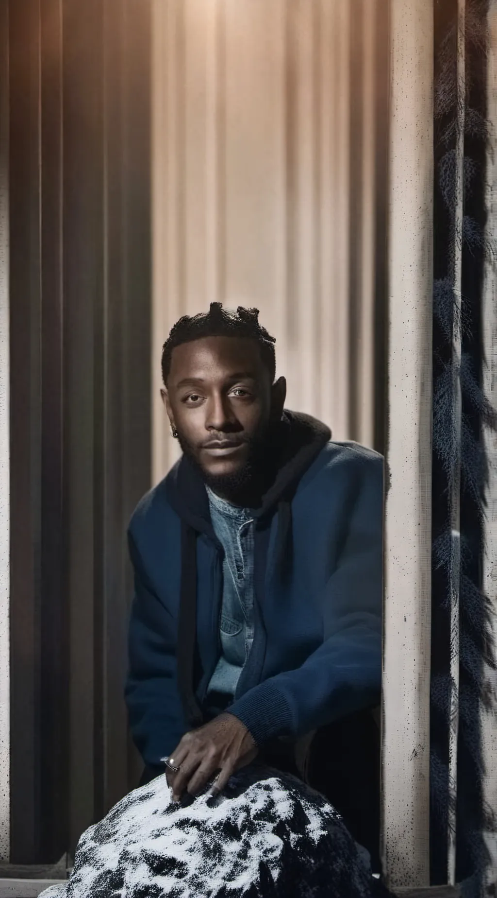 ai character: Kendrick Lamar background