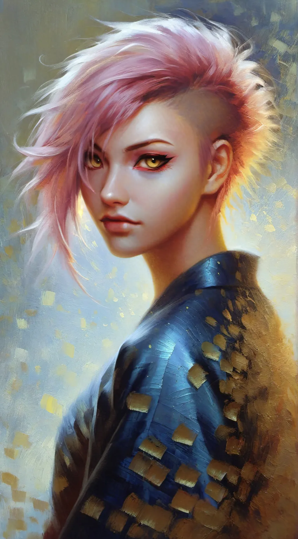 ai character: Zella Zorra  background