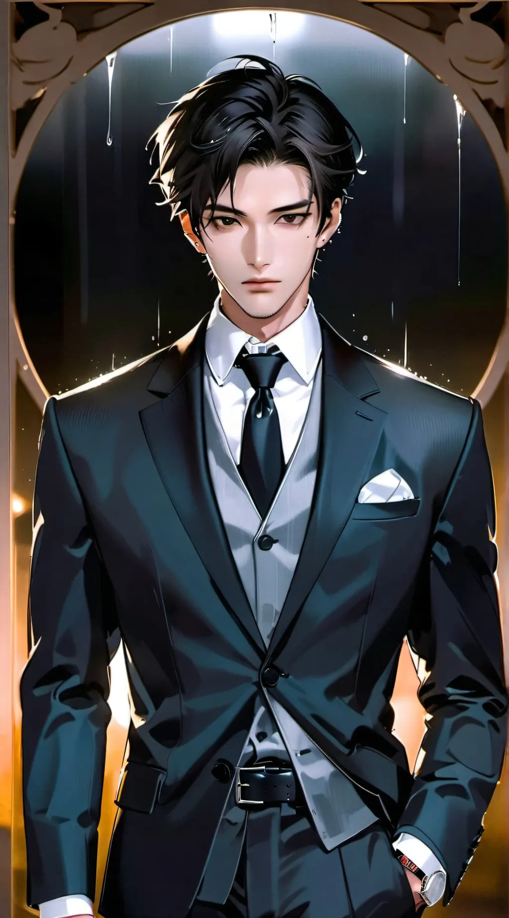 ai character: Arthur  background