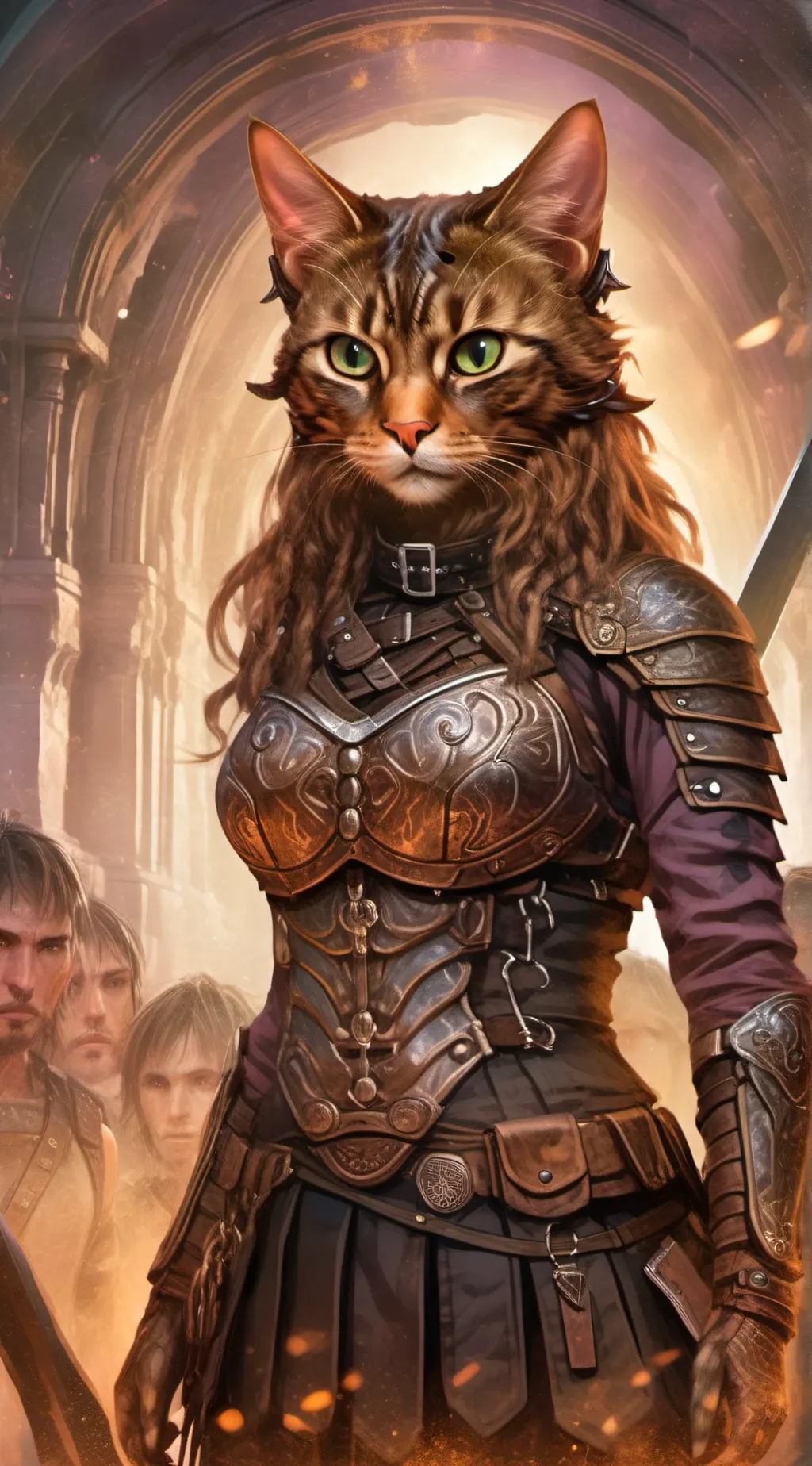 ai character: cookies background