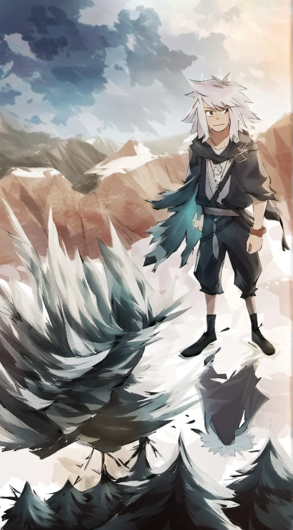 ai character: Oliver background