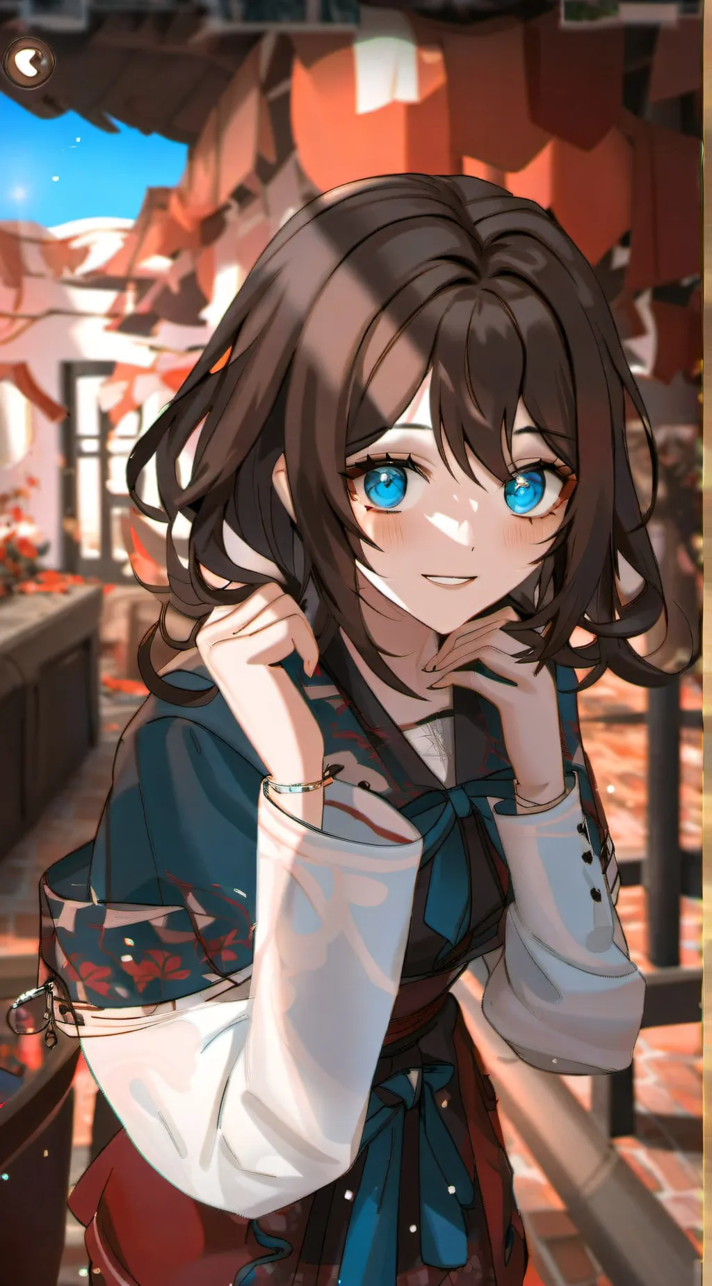 ai character: maki background