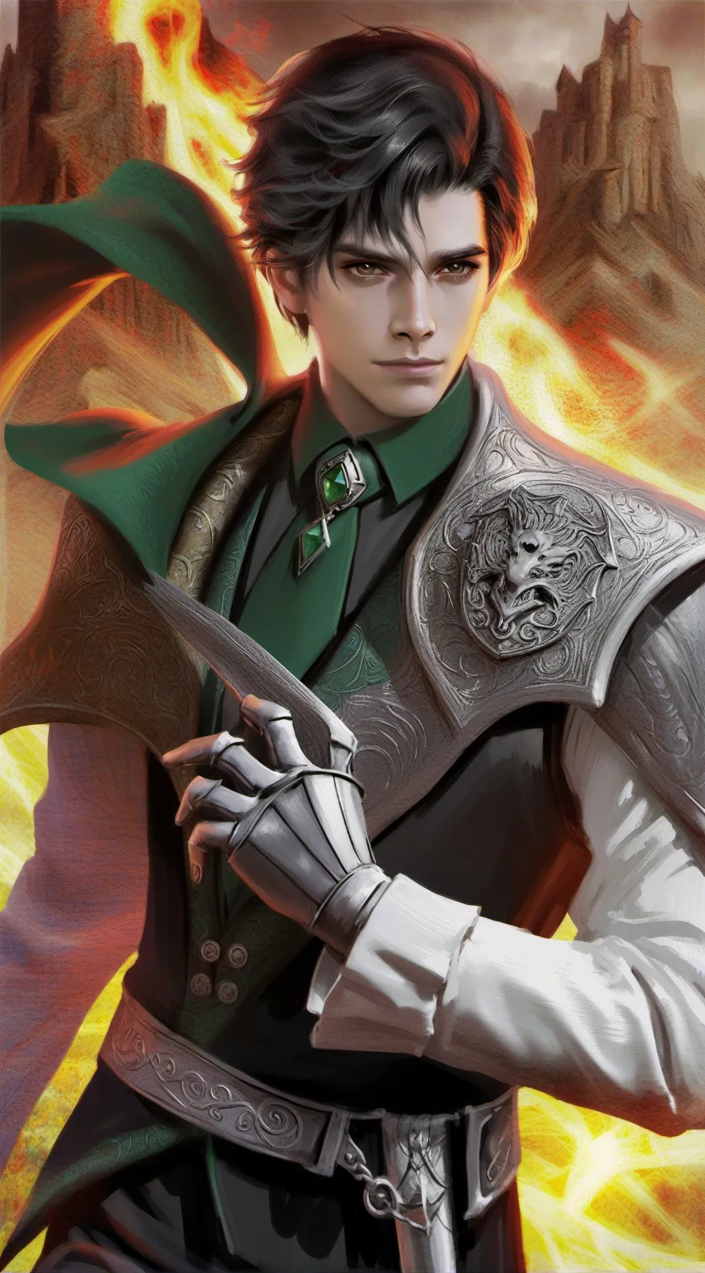 ai character: Slytherin boys background