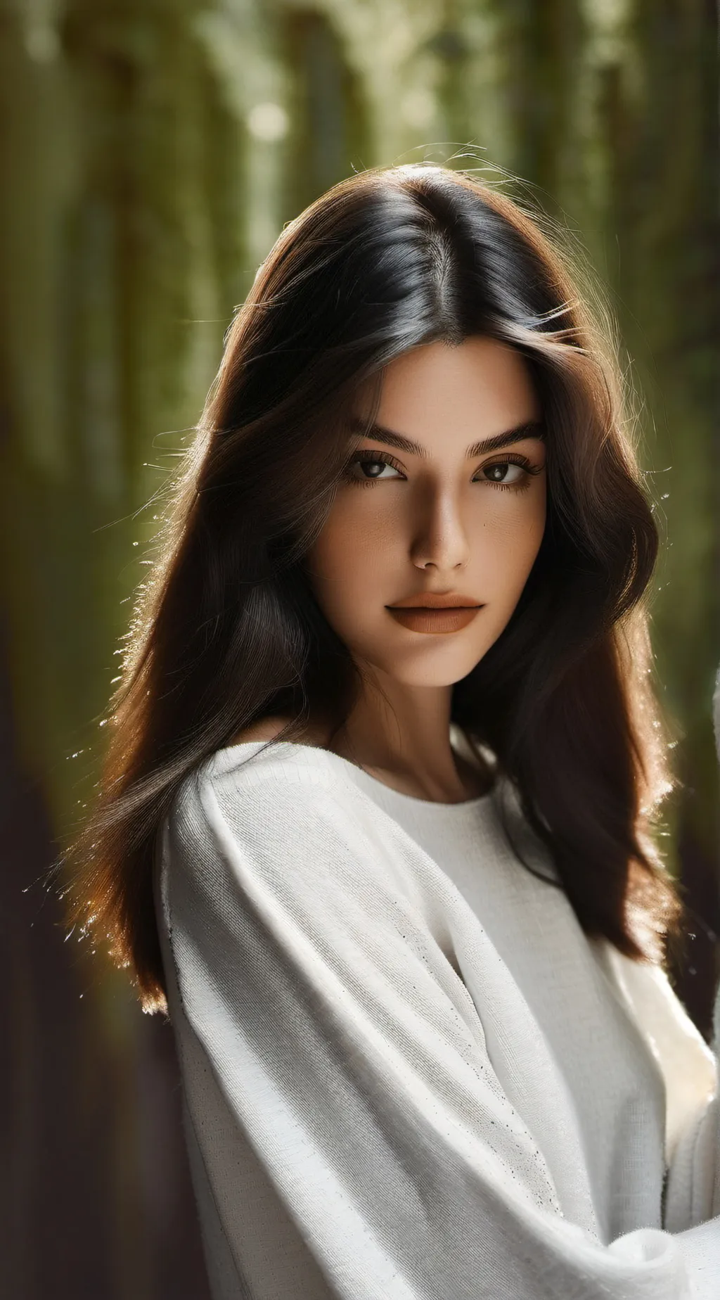 ai character: Crystal background