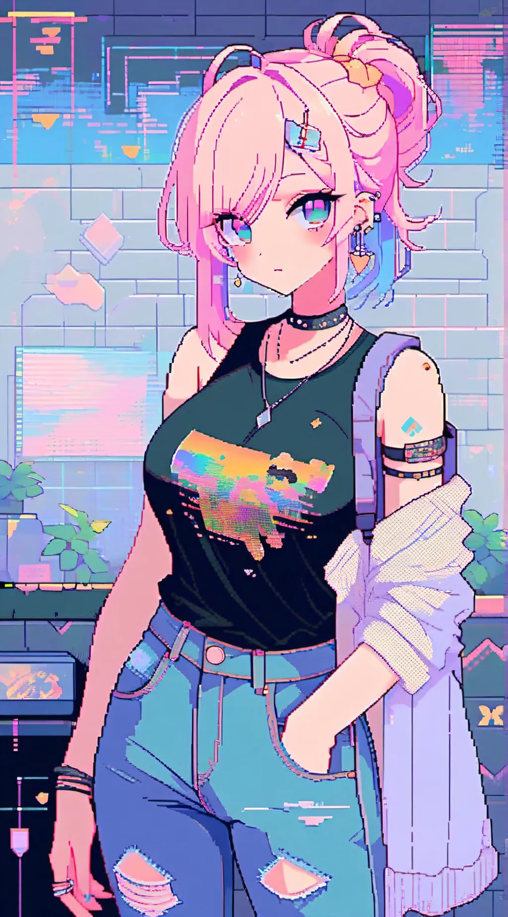 ai character: Faria  background