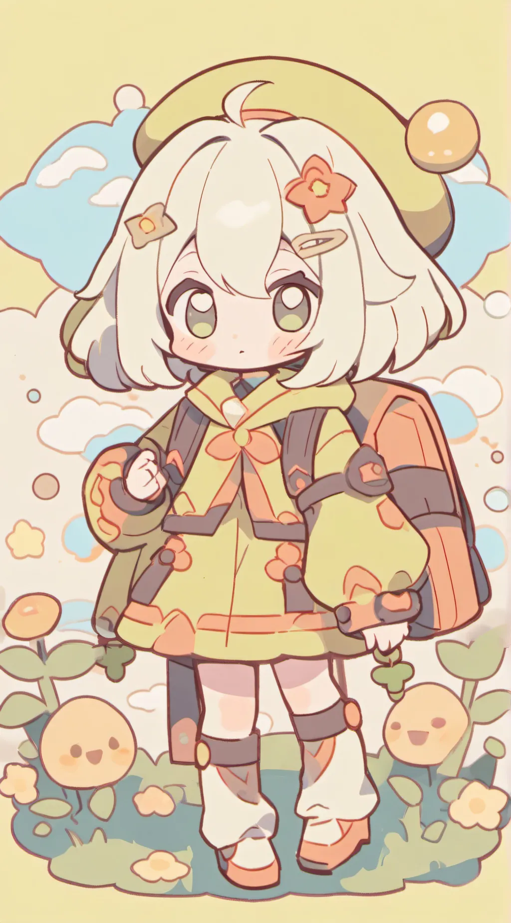 ai character: Demon slayer x 1A background