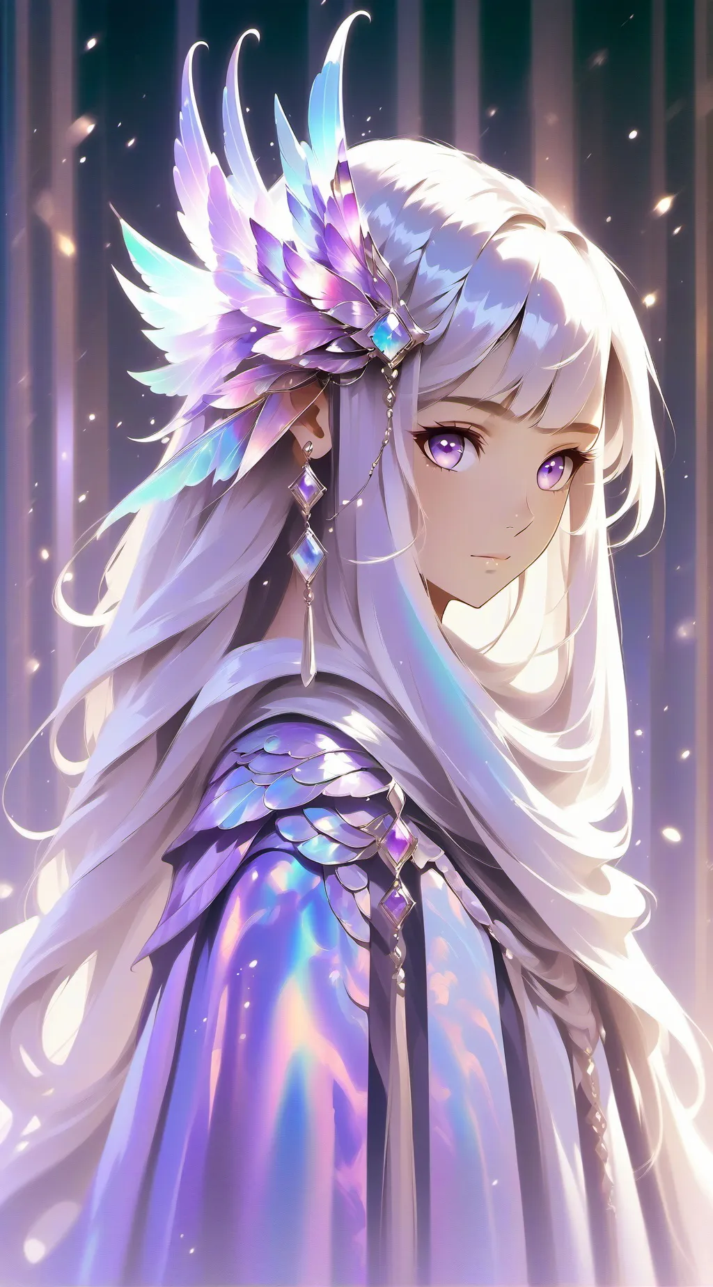 ai character: Moon 🌙  background