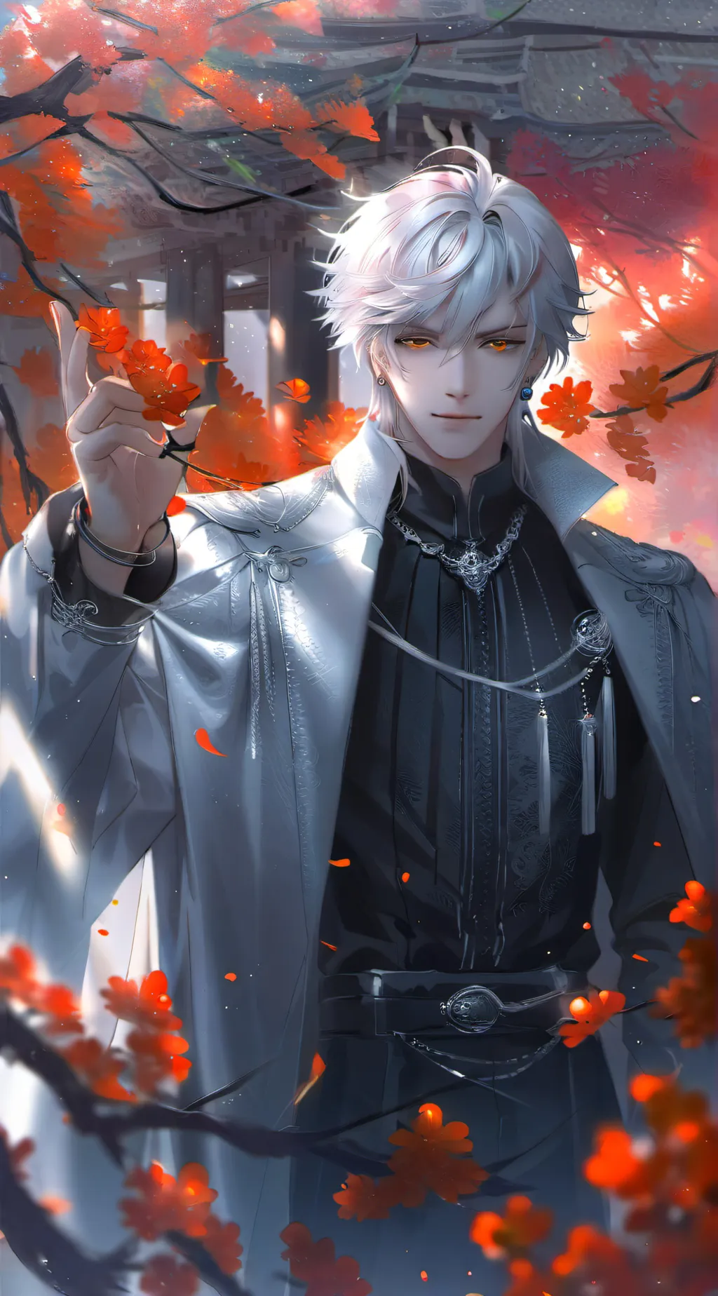 ai character: Sebastian  background