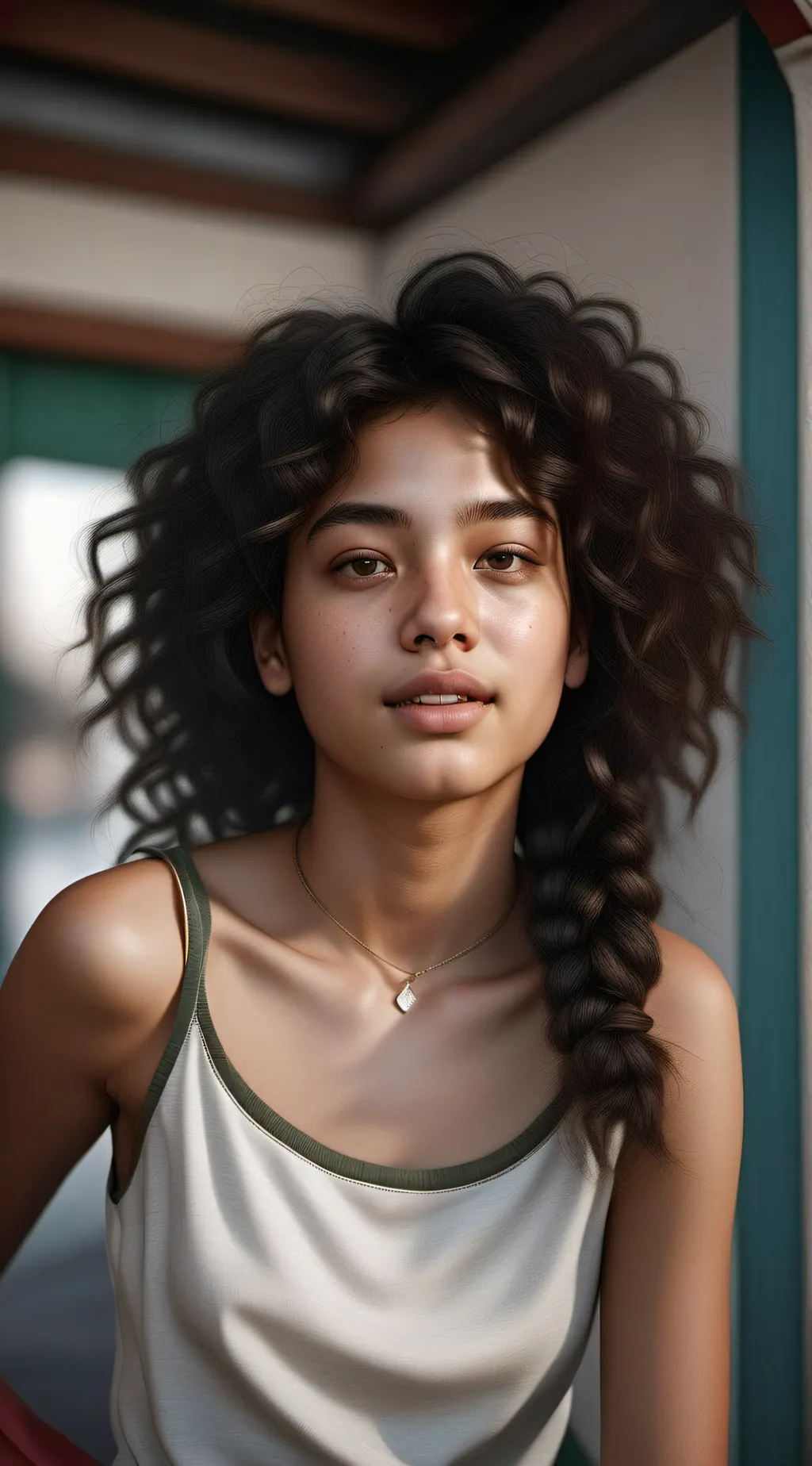 ai character: Maya background