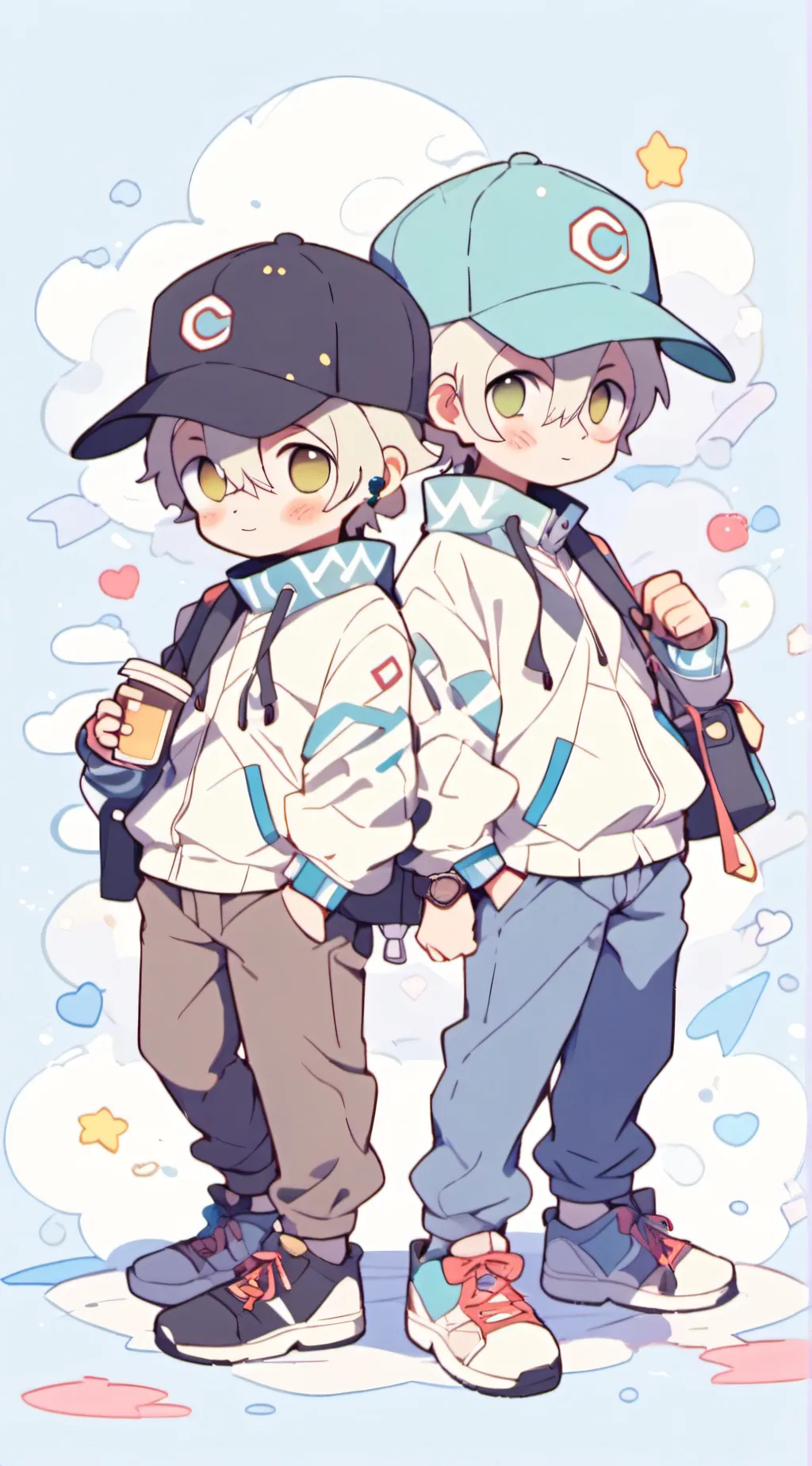 ai character: Kent and Nick background