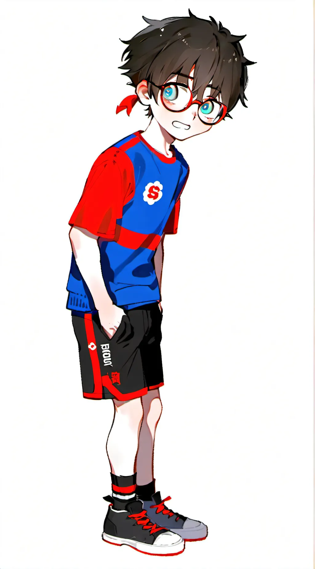 ai character: C.C/Norman background