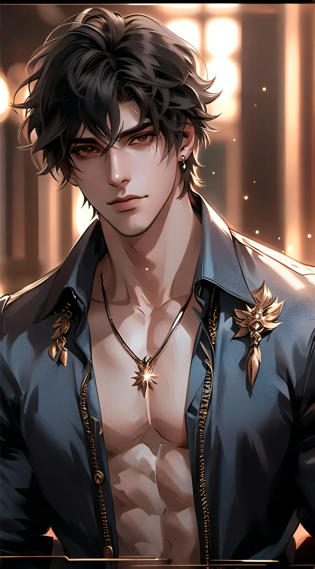 ai character: Leo background