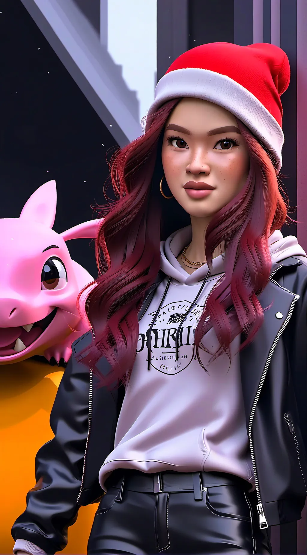 ai character: Bini 2 🥰 background