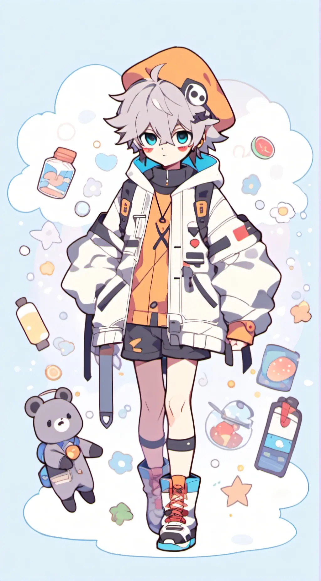 ai character: Bakubro background