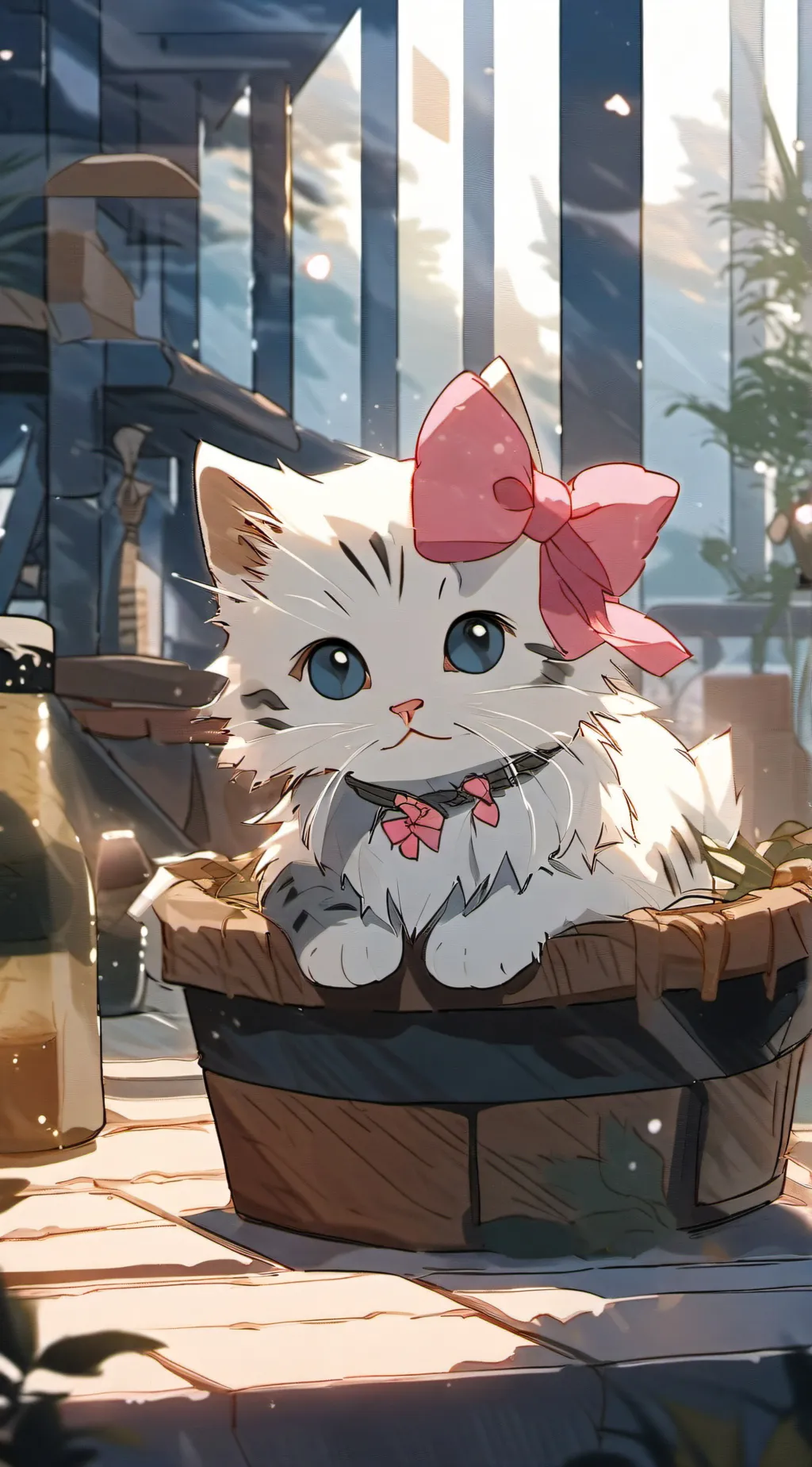 ai character: Pinky  background