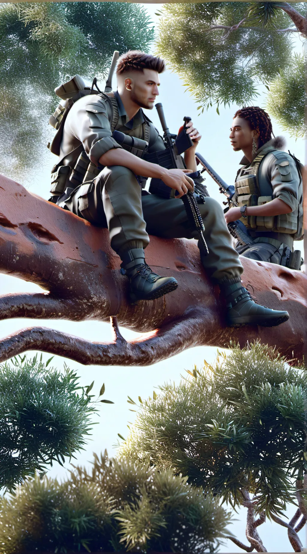 ai character: US Sniper background