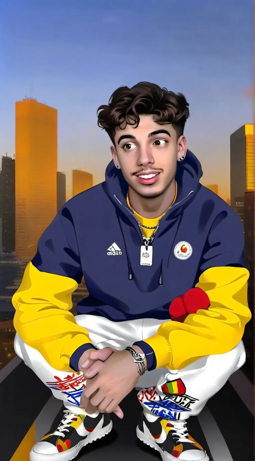 ai character: Eric background