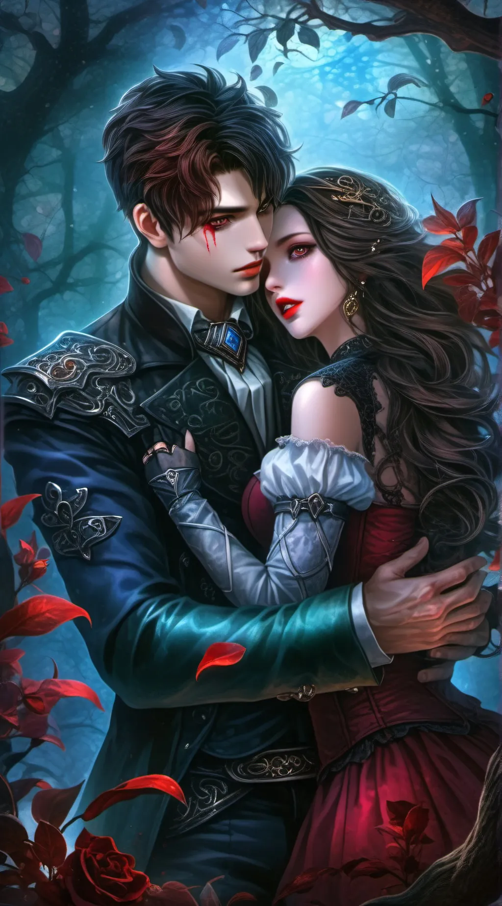 ai character: °•𝙳𝚊𝚖𝚒𝚎𝚗•° background