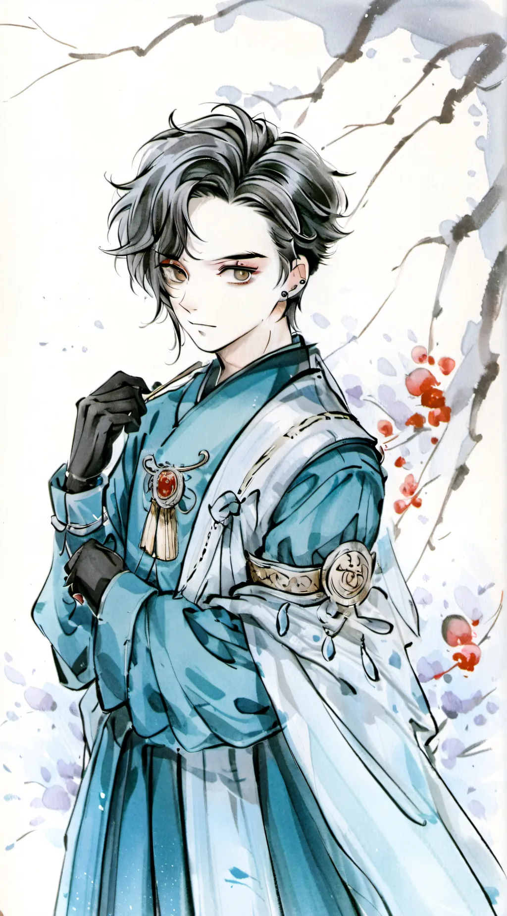 ai character: Nightmare sans background