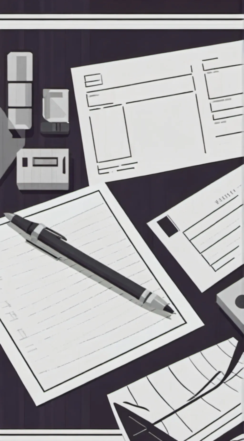 ai character: paper school:3 background