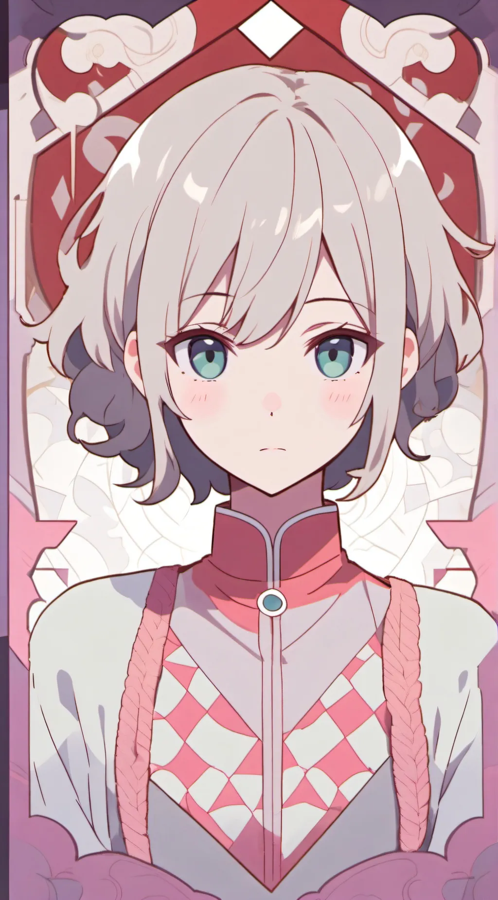 ai character: Mewn girl  background