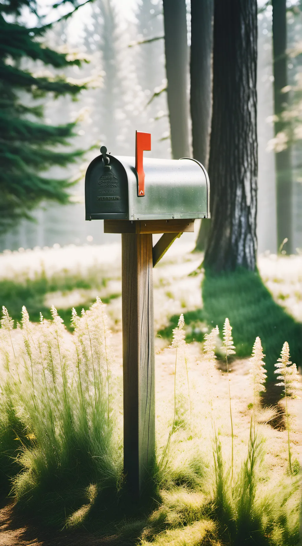 ai character: Mailbox background