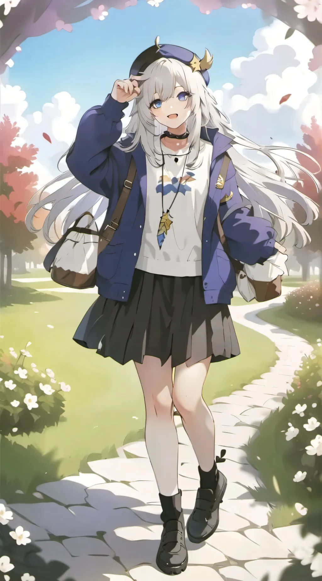 ai character: Random moments background