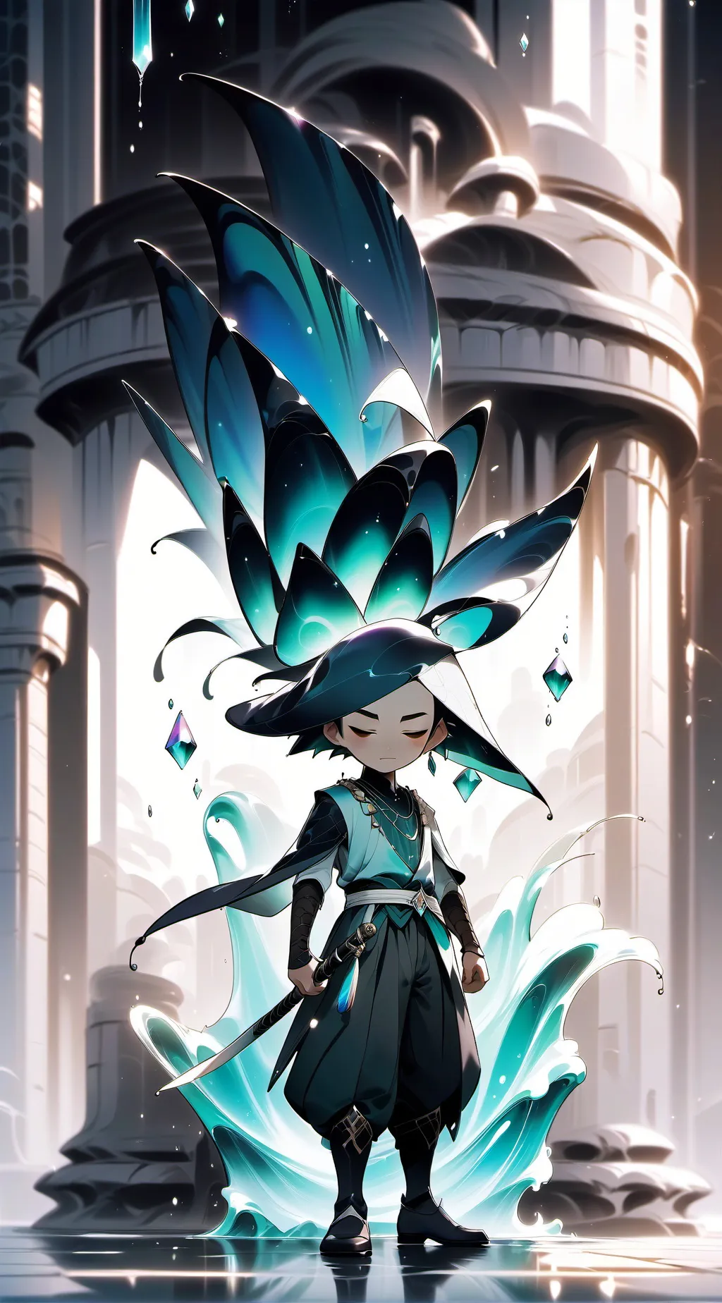 ai character: ROTTMNT background