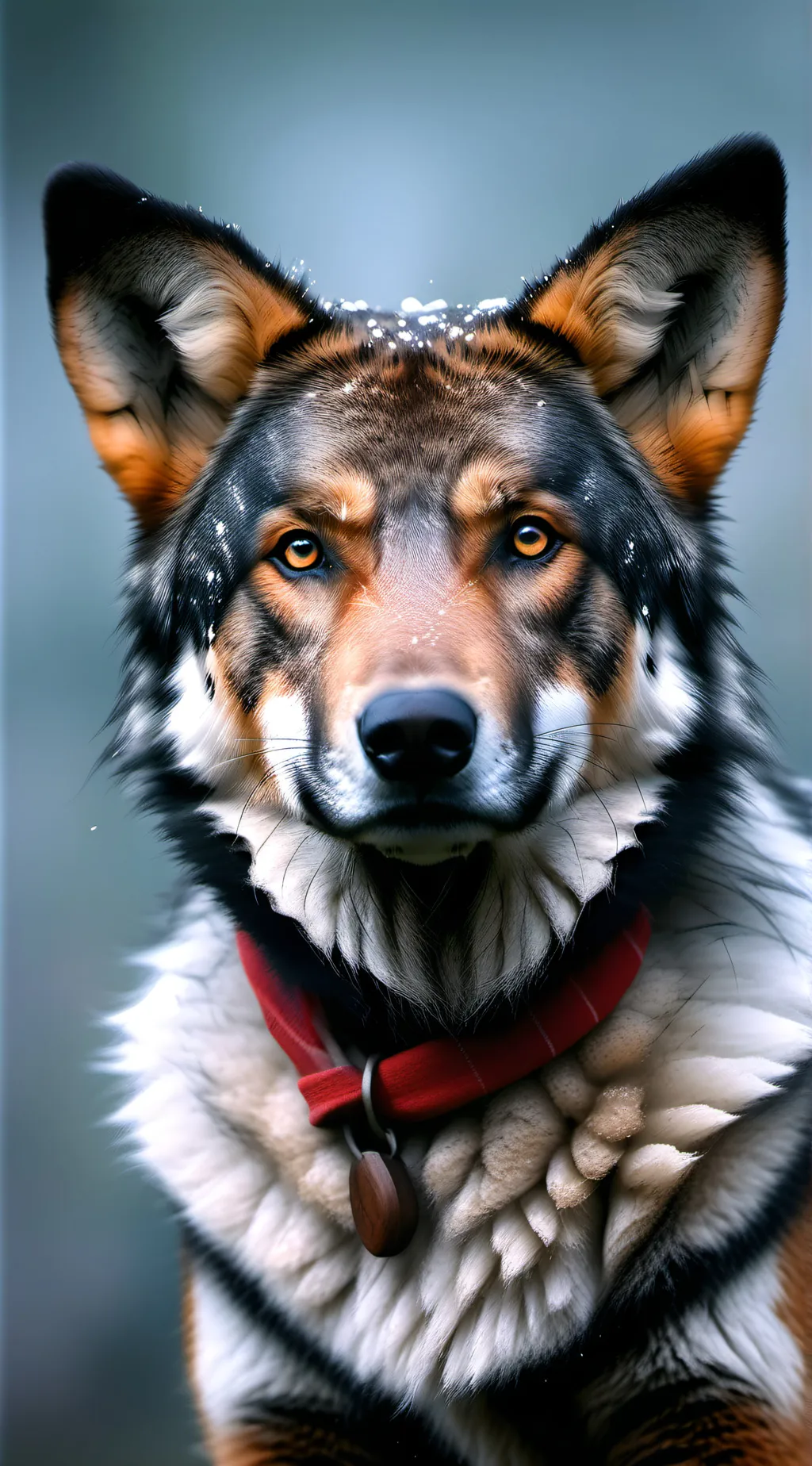 ai character: mean dog background