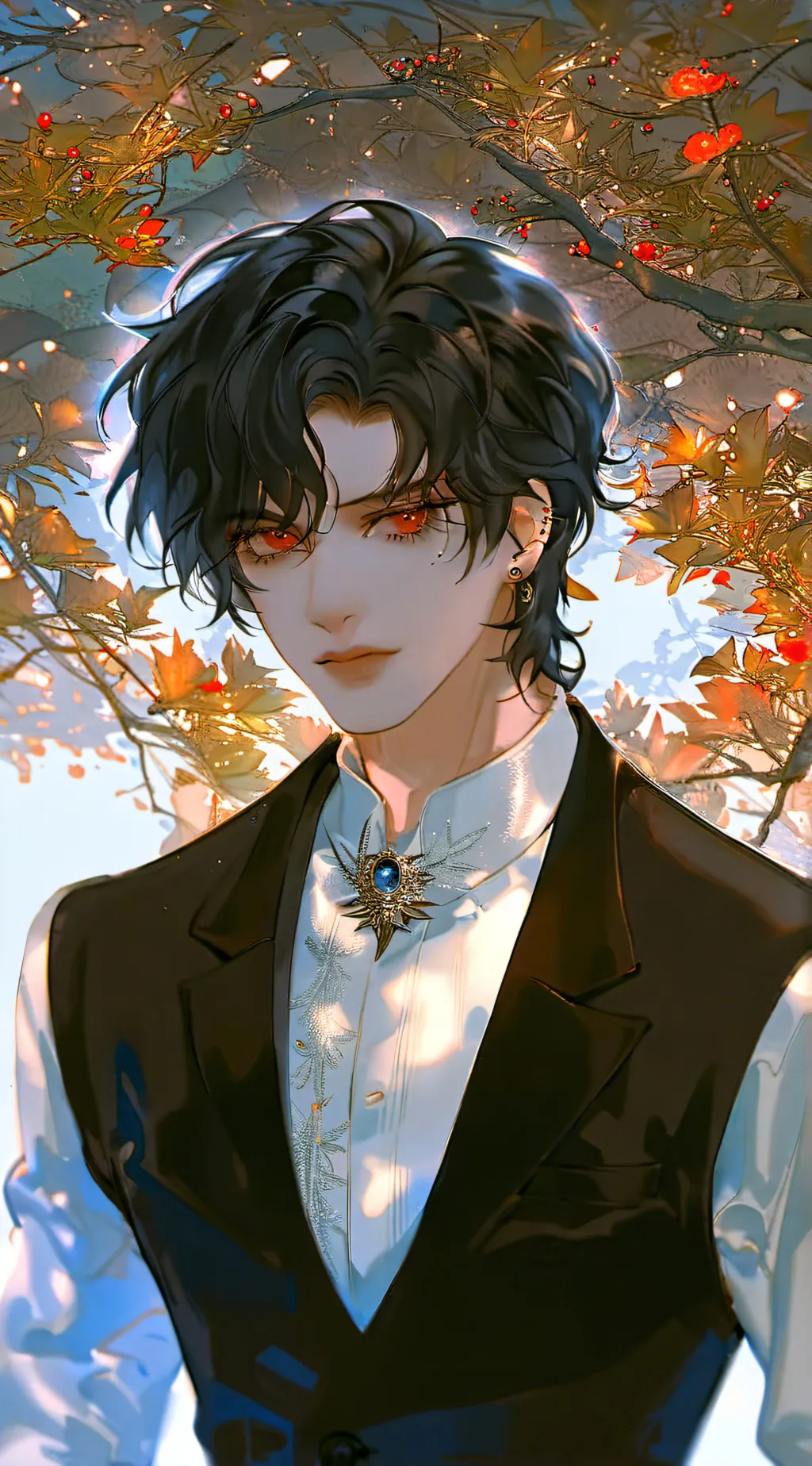 ai character: Vox  background