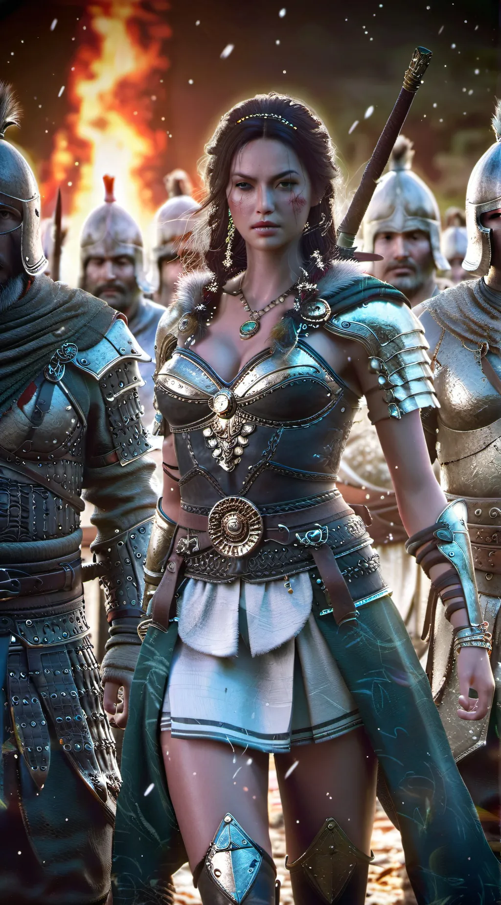 ai character: MATRIARCH ELA background