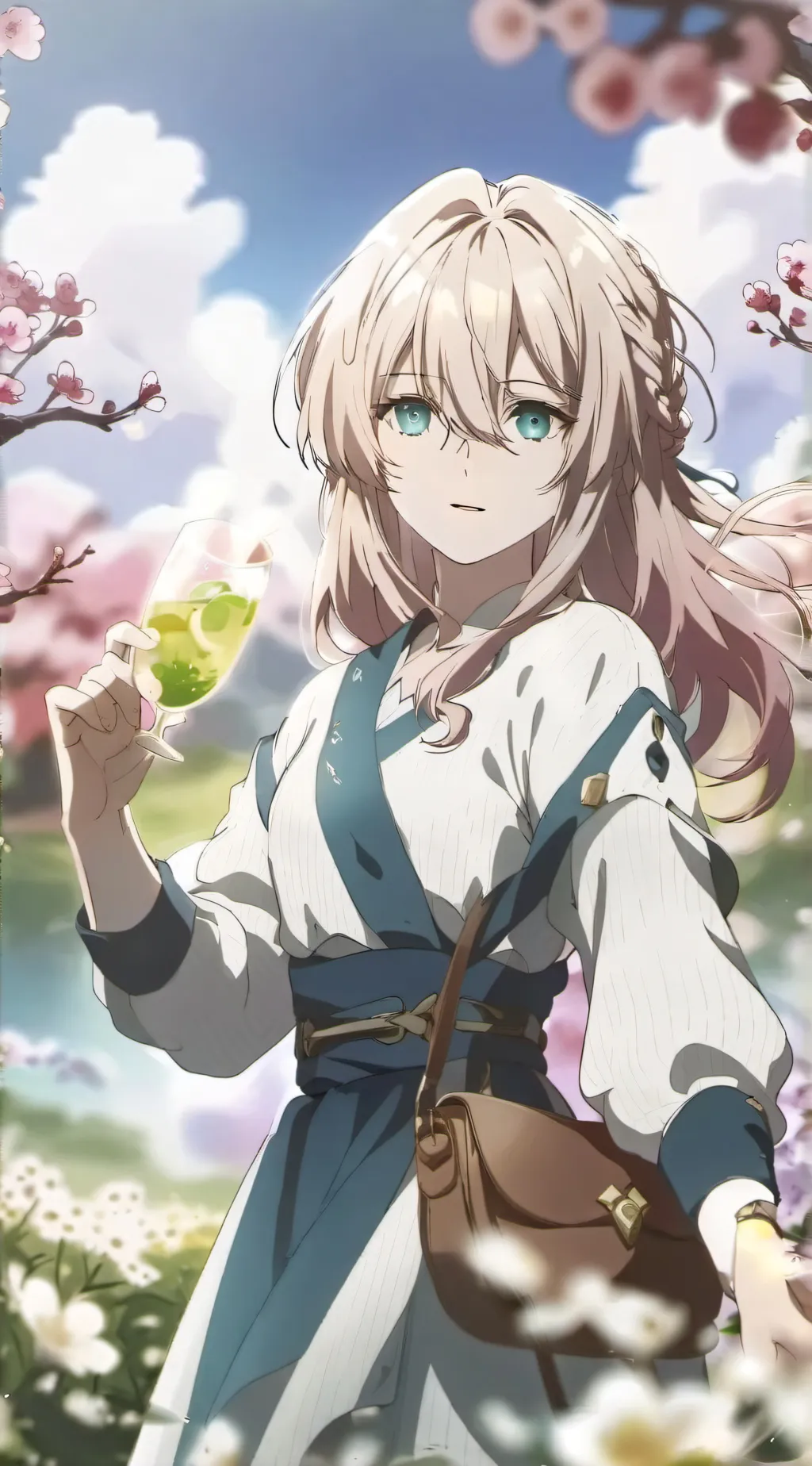 ai character: Luna background