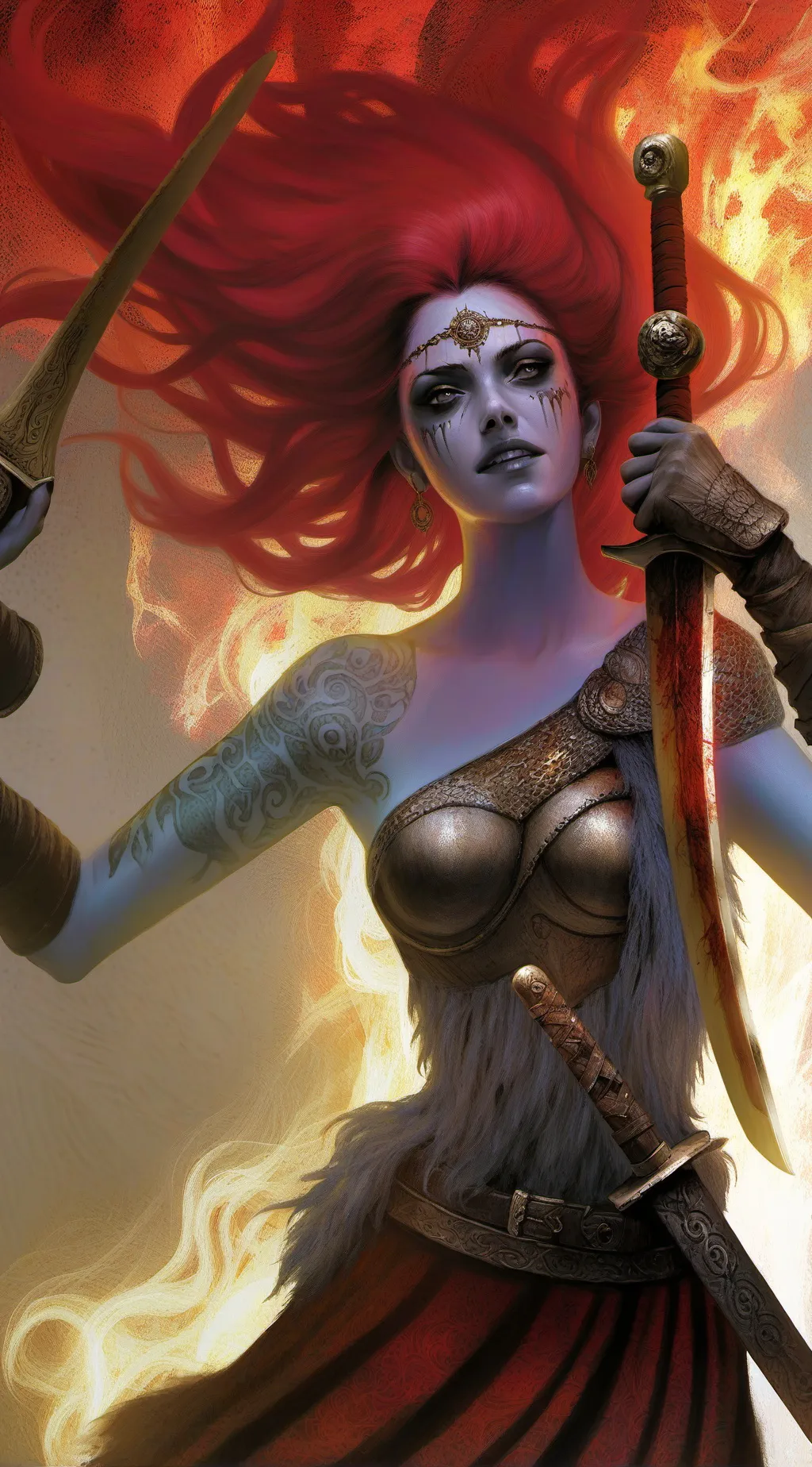 ai character: Ignea background