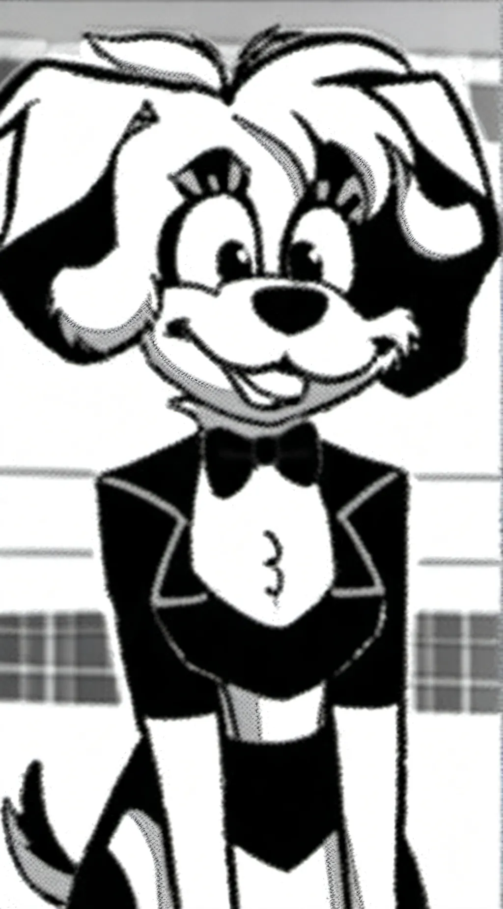 ai character: fan girl background