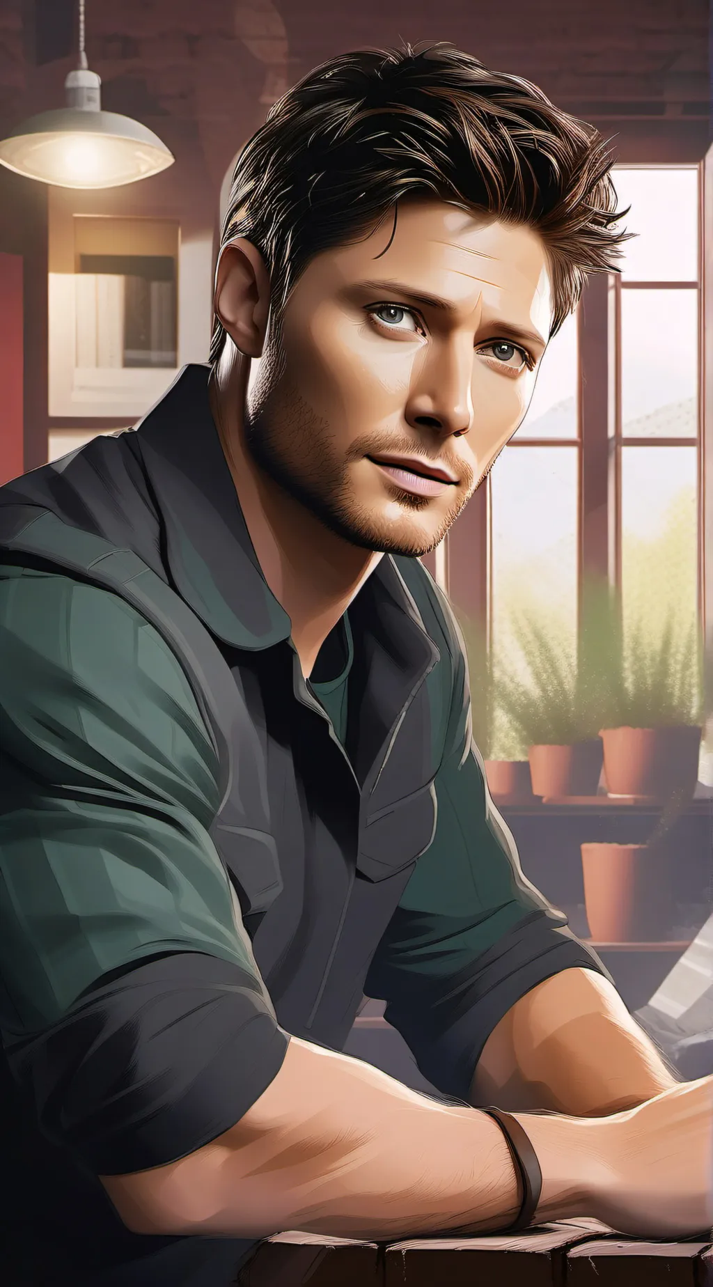 ai character: Jensen background