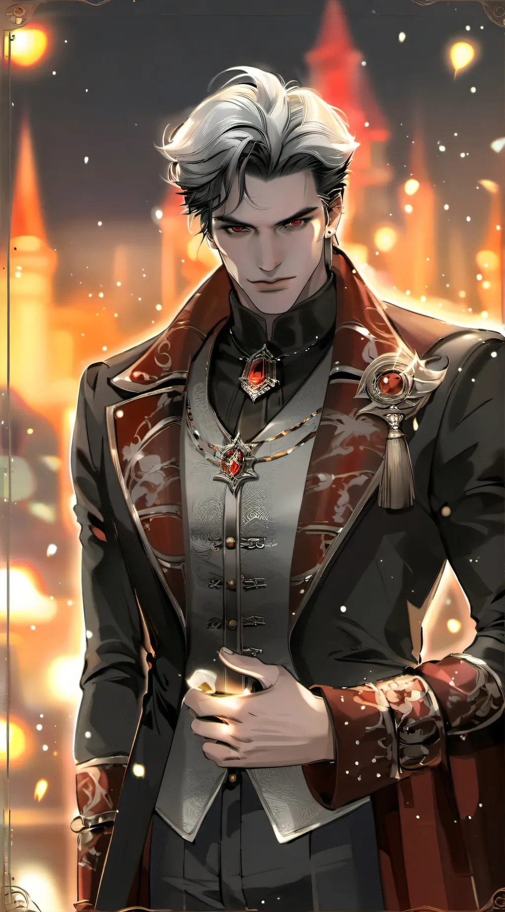 ai character: Mathius Blaze background