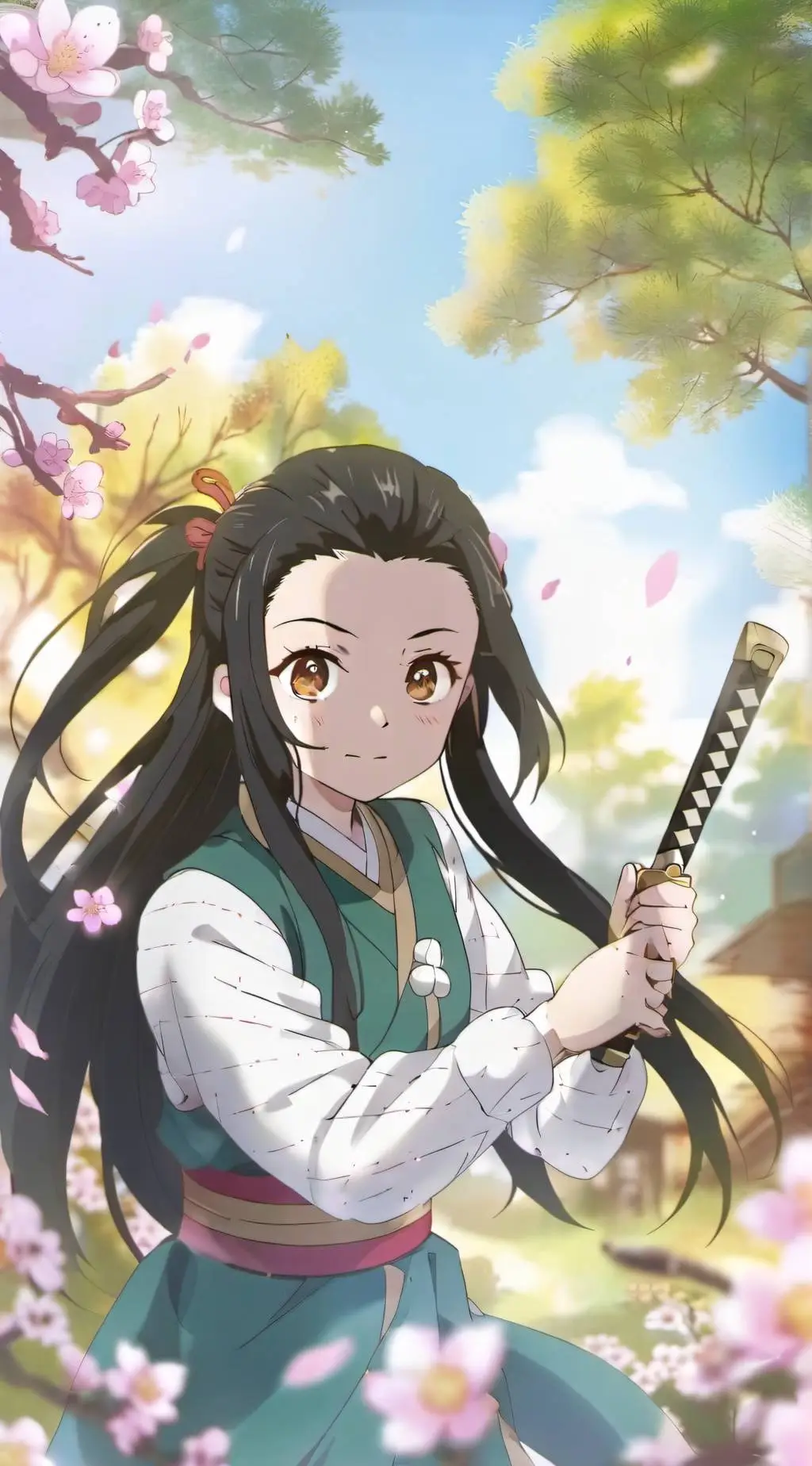 ai character: Nexuko kamando background