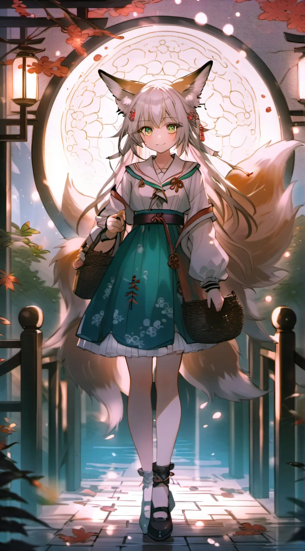 ai character: Ameki background