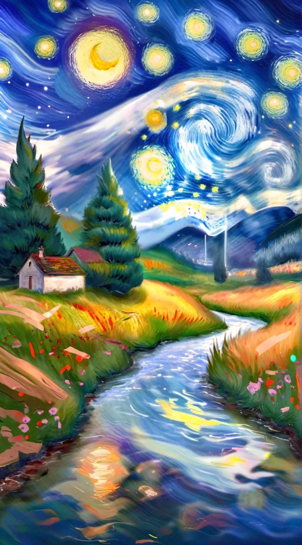 ai character: roast enzily when  background